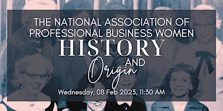 National Association of Professional Mortgage Women - History and Origin