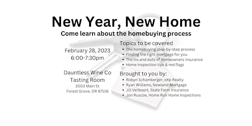 New Year, New Home - Homebuyer Seminar