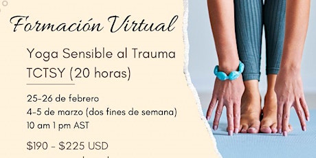 Taller introductorio de Yoga Sensible al Trauma (20 horas)