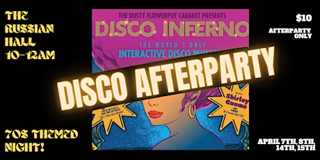 Disco Inferno AFTERPARTY