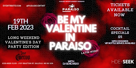 BE MY VALENTINE IN PARAISO (19+)