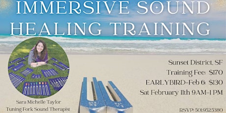 Immersive Sound Healing Training with Tuning Forks
