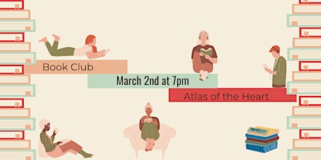 Hauptbild für NextGen Book Club | The Atlas of the Heart at Reveal Wellness Studio