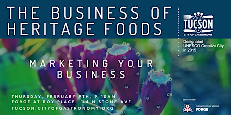 The Business of Heritage Foods - Marketing Your Business