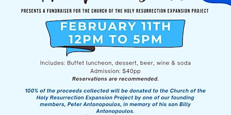 The Church Of The Holy Resurrection Expansion Project Fundraiser