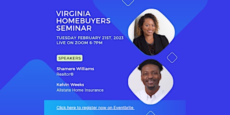 Free Virginia Home buyer Seminar