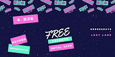 Lost Lane Wednesday - FREE Tickets - Erasmus, Latin & Irish - 4 DJs
