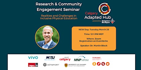 Research & Community Engagement: Dr. Martin Block