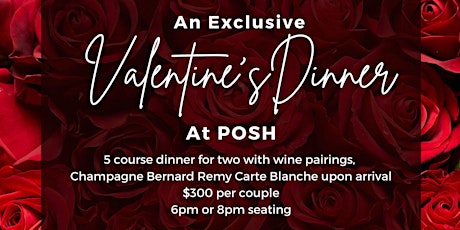 An Exclusive Valentine's Dinner for Two