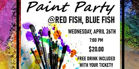 April Paint Party w/ MoonBeam Artists!!