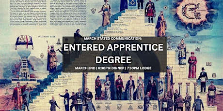 March Stated Communication: Entered Apprentice Degree