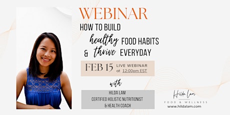 How to Build Healthy Food Habits & Thrive Everyday