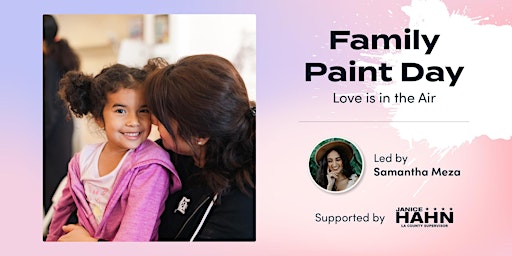 Family Paint Day: Love is in the Air