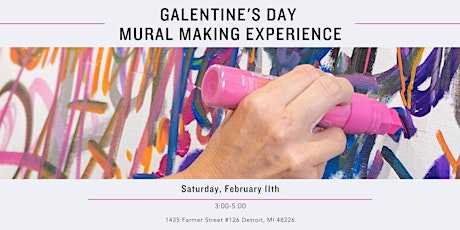 Galentine's Day Mural Making Experience