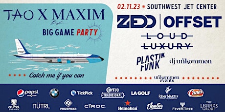 Hauptbild für 2023 Maxim Super Bowl Party - Official Tickets and VIP Services
