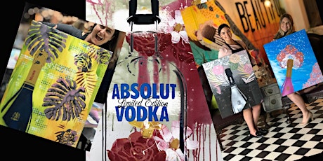 Mumm Champagne & Absolut Vodka Paint and Sip Brisbane primary image