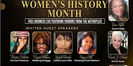 WOMEN HISTORY MONTH FREE EXPO