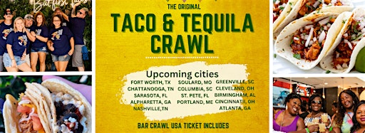 Collection image for Taco & Tequila Crawl by Bar Crawl USA
