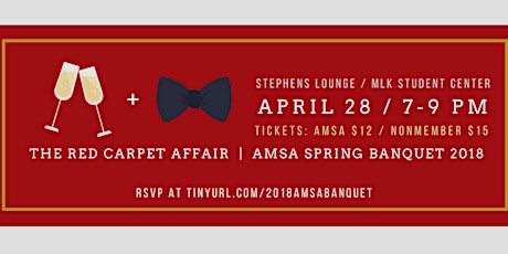 A Red Carpet Affair: AMSA's 2018 Spring Banquet primary image
