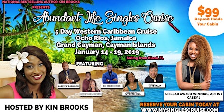Kim Brooks Presents Abundant Life Singles Cruise!  primary image