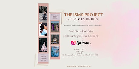 Photo Exhibition: The Isms Project (Panel Discussion & Singles Mixer)