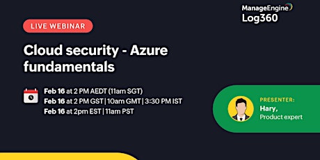 Cloud security - Azure fundamentals