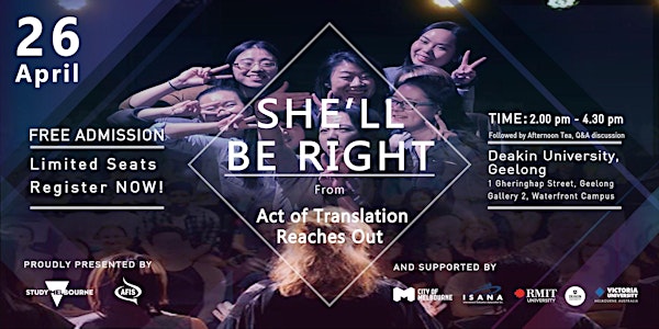 She'll Be Right: Act of Translation Reaches Out