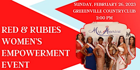 Red and Rubies Women's Empowerment Event