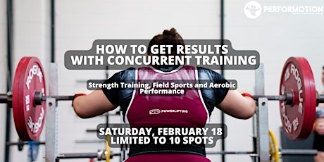 How to get results with Concurrent Training primary image