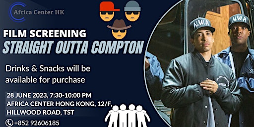 Primaire afbeelding van Film Screening |"Straight outta Compton"
