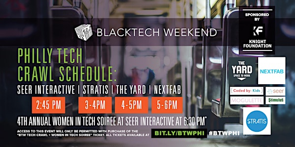 BlackTech Weekend Philly Tech Crawl