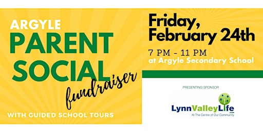 Argyle PAC Parent Social Fundraiser (with guided school tours!)
