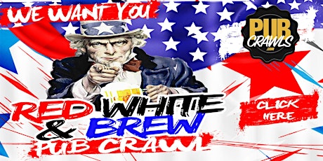 Charlotte Red White and Brew Bar Crawl