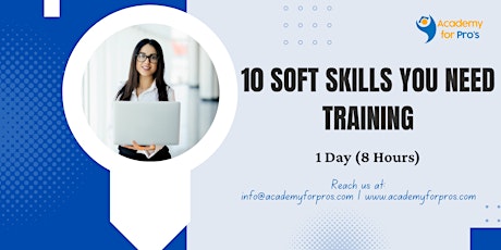 10 Soft Skills You Need 1 Day Training in Morristown, NJ