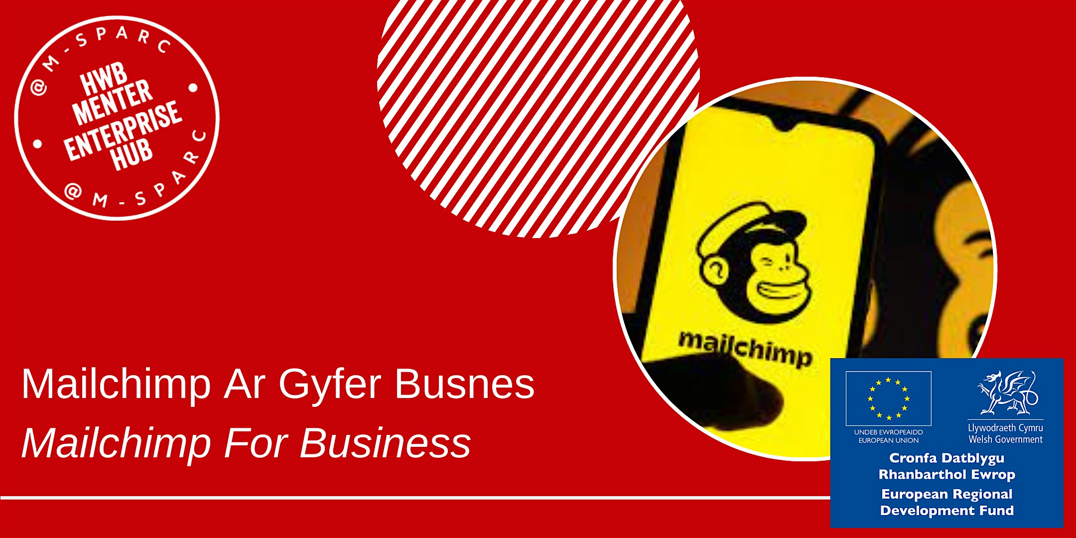 IN PERSON - Mailchimp Ar Gyfer Busnes // Mailchimp For Business