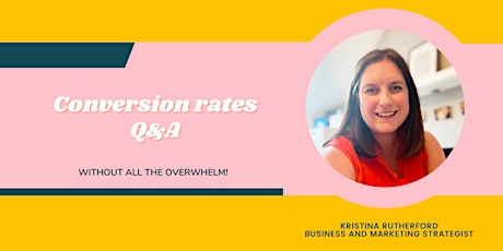 Imagen principal de Why you need to understand your conversion rates Q&A