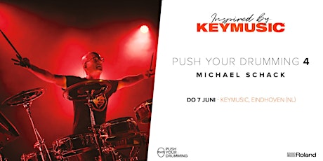 Primaire afbeelding van Push Your Drumming met Michael Schack KEYMUSIC Eindhoven