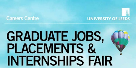 University of Leeds Graduate Jobs, Placements and Internships Fair Transport primary image