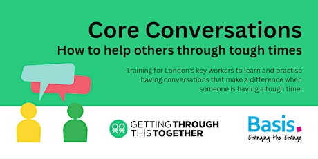 London-wide Core Conversations training: 13 March 2023
