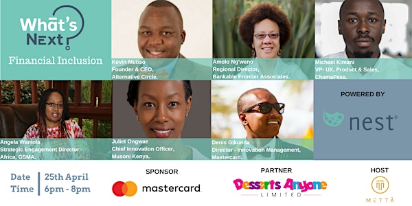 #WhatsNext Financial Inclusion