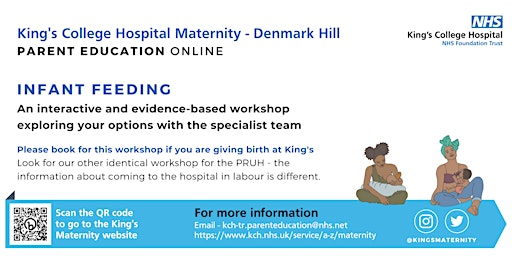 King's Maternity- Denmark Hill: Antenatal Infant Feeding Workshop