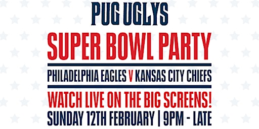 Pug Uglys Super Bowl Party
