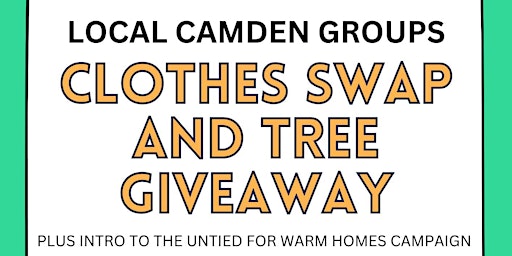 Clothes & Book Swap and Tree Giveaway - Swiss Cottage