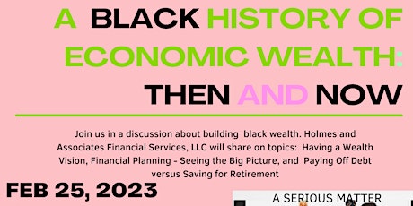 A Black History of Economic Wealth Then and Now