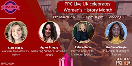 PPC Live UK Celebrates Women's History Month
