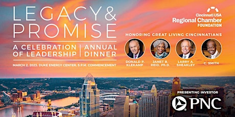 Annual Dinner 2023 - Legacy & Promise: A Celebration of Leadership