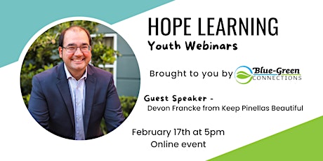 Hope Learning Youth Webinar with Devon Francke