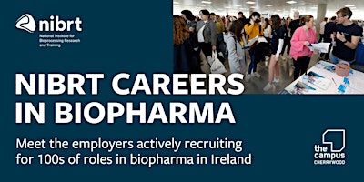 Hauptbild für NIBRT Careers in Biopharma 2024