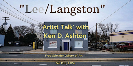 'Artist Talk' with Ken D. Ashton