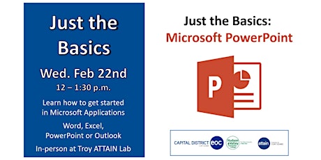 Just the Basics: An Introduction to Microsoft POWERPOINT